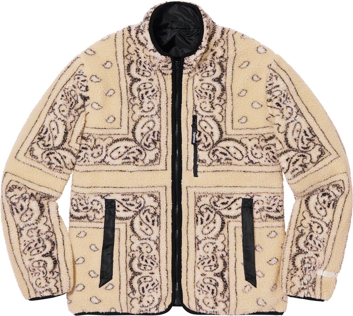 Reversible Bandana Fleece Jacket view 20